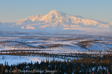 Mount Sanford, Wrangell-St. Elias National Park, Alaska.