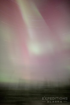 Aurora borealis photo, or northern lights, Alaska.